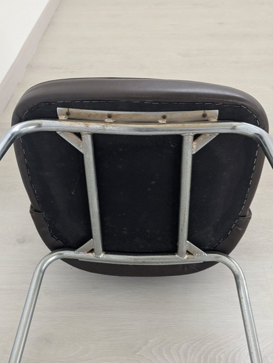 Image 1 of Stuhl - Kunstleder - Set aus drei Stühlen