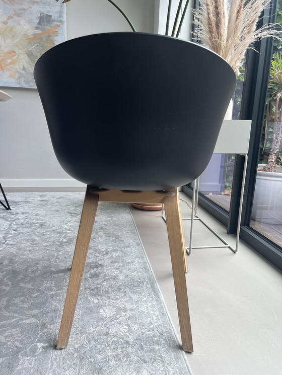 Image 1 of HAY chair AAC22 - black oak