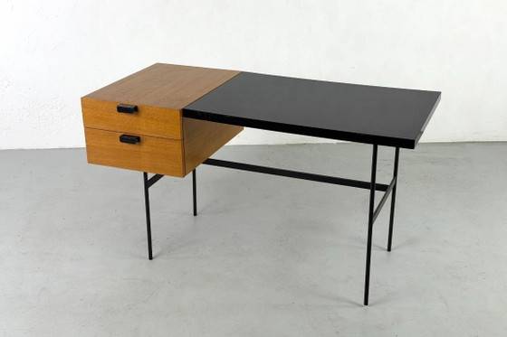 Scrivania da ufficio CM141 di Pierre Paulin per Thonet - anni '50 – Scrivanie, Wood (photo 3 of 9)