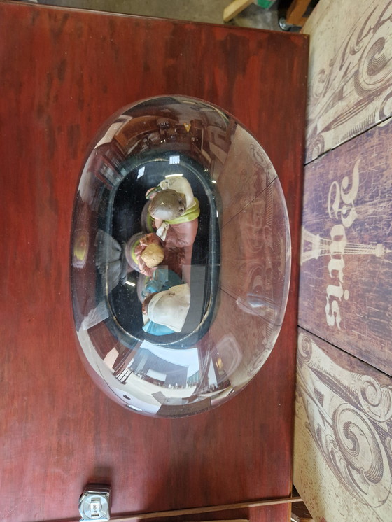 Image 1 of Beautiful large oval dome with Holy Family