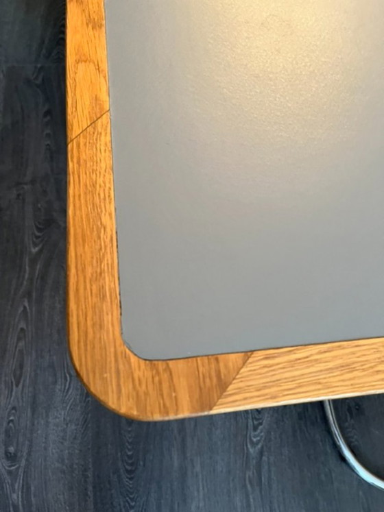 Grande tavolo da conferenza o da pranzo, stile Gispen – Tavoli da pranzo, Legno (photo 5 of 6)