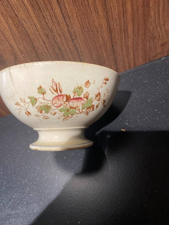 Gien Earthenware Commemorative Bowl – 1889 World's Fair, Eiffel Tower (photo 5 of 7)