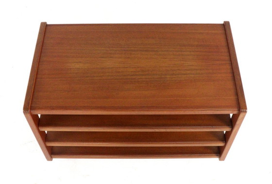 Image 1 of Meuble audio vintage sur chariot « Hogager », design danois