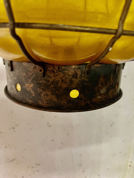 Antike Schiffslaterne 1800