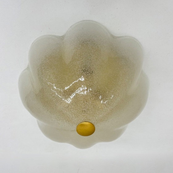 Image 1 of Lampada da soffitto italiana in vetro La Murrina, anni '70