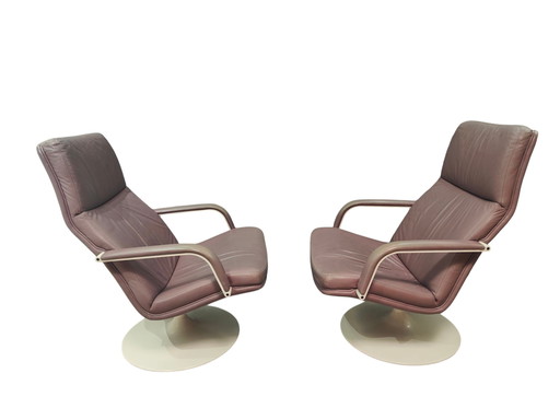 2 x Geoffrey Harcourt Artifort Fauteuils