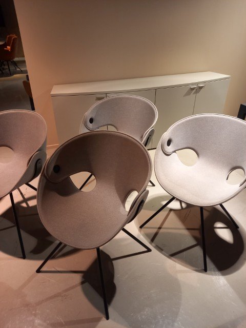 Set di poltrone Tonon grigio opaco, 6 pezzi – eetkamerstoelen (photo 2 of 7)