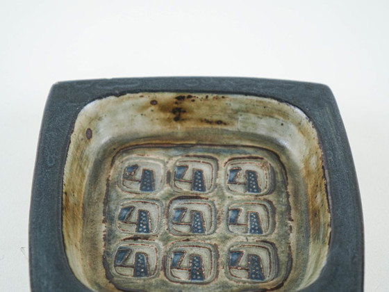 Bol en céramique, design danois, années 1960, fabriqué par Royal Copenhagen, Accessoires de cuisine, Vert (photo 5 sur 9)