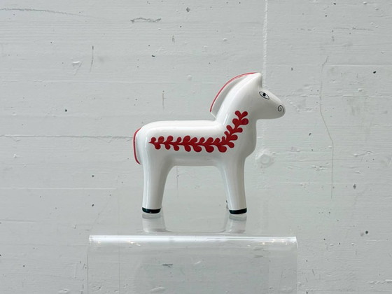 Image 1 of Dala Pferd Serie VINTERFINT aus Keramik von IKEA, 2020er Jahre