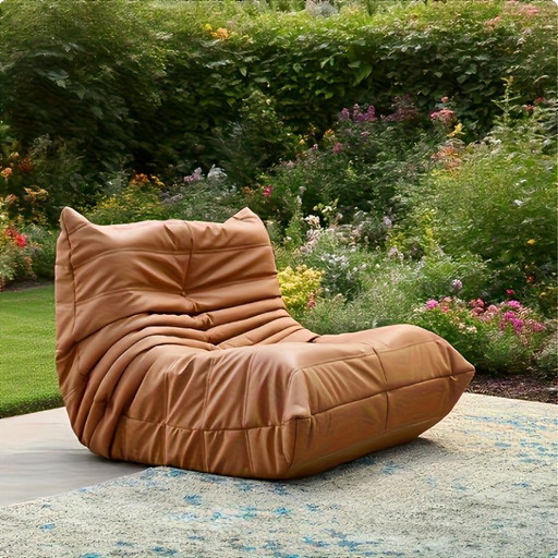 fauteuil de salon conçu pour la relaxation sur le balcon