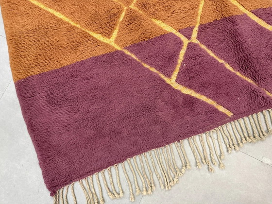 Tappeto Beni Ourain 2.4/1.6m - Tappeto marocchino in lana su misura – Tappeti, Wool, Chrome, Modern (photo 5 of 9)