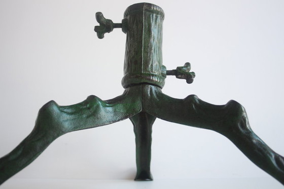 Image 1 of Vintage kerstboomstandaard, Tsjecho-Slowakije, jaren 1960.