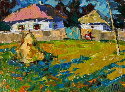 Middag in het dorp