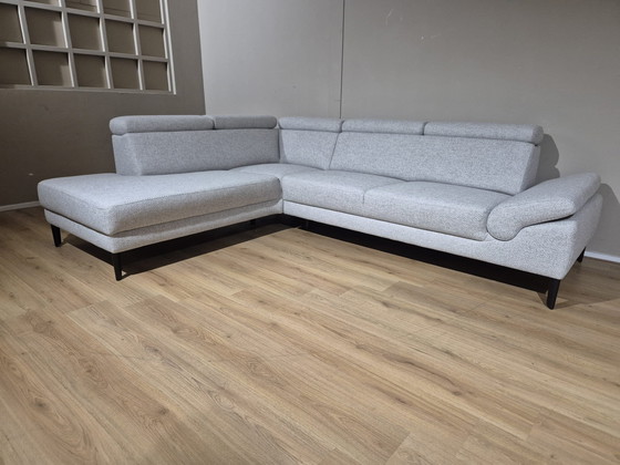 Image 1 of Montel Modena - Canapé d'angle - NEUF - Gris - Tissu