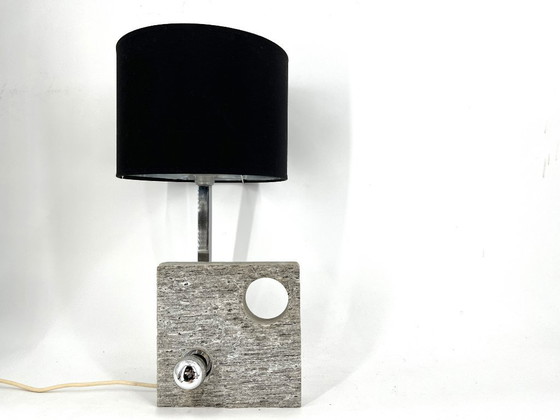 Image 1 of Post modern Stone table lamp, 1970s