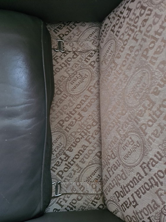 1x Fauteuil Original Poltrona Frau "Dream" – Années 80 – 1er Propriétaire en Excellent État! – Leather (photo 7 of 8)