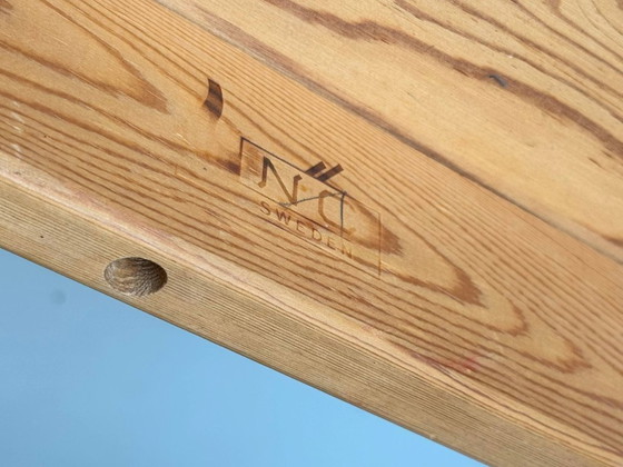 Image 1 of Set da pranzo con tavolo allungabile e 8 sedie di NC Sweden, anni '70