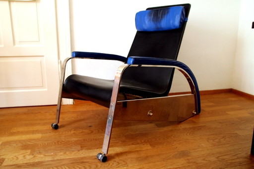 "Grand Repos" D80 Loungestoel voor Tecta van Jean Prouvé, jaren 80