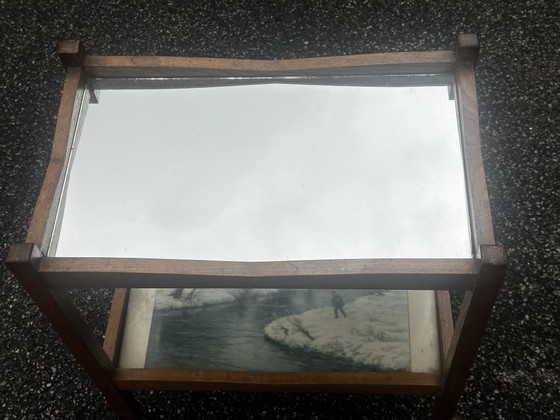 Desserte Vintage En Bois À Deux Plateaux – Années 50 – Meuble bar, Wood, Glass (photo 3 of 13)