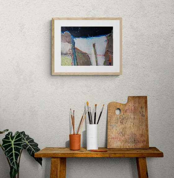 Image 1 of Acryl mixed media - Cliff