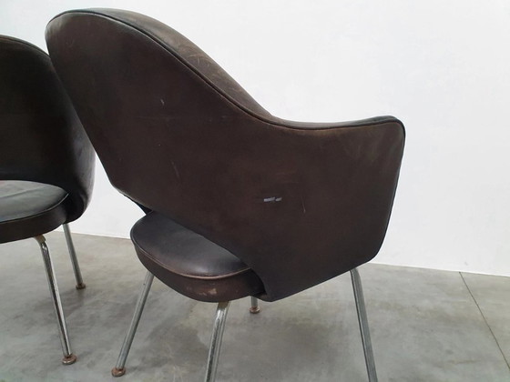 Image 1 of Poltrona direzionale Saarinen Knoll De Coene vintage