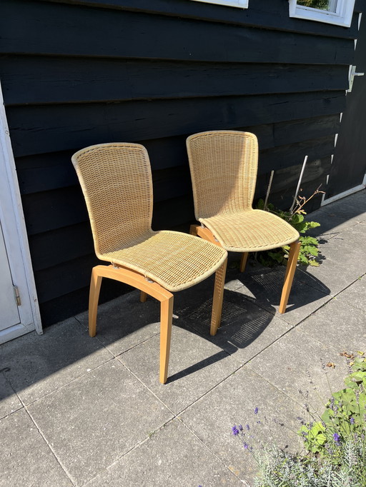 6 x Ligne rosette chairs