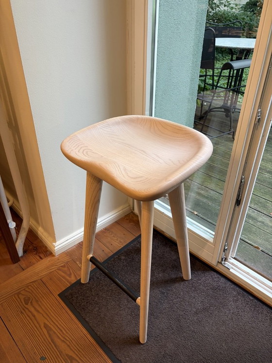 1 X Bassam Fellows CB23 Tractor Stool – Tabourets de bar, Wood (photo 8 of 8)