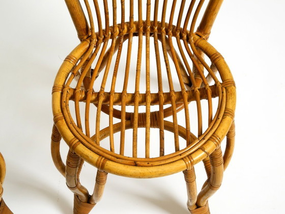 Image 1 of Dos preciosas sillas de bambú originales de Italia de los años 60