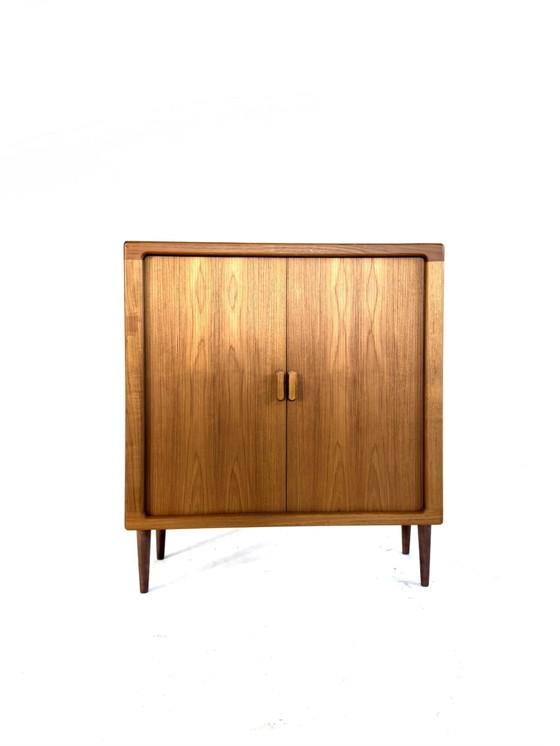 Image 1 of Vintage Deens teakhouten highboard, Silkeborg ‘80