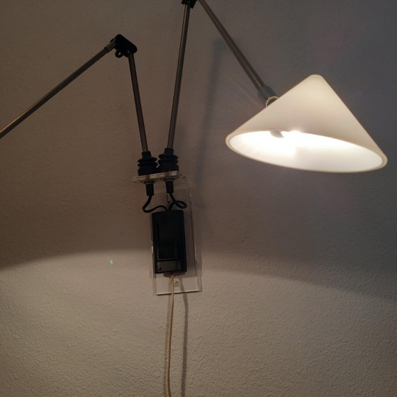 Image 1 of Postmodern design dimmable wall lamp Pola Design Amstelveen, 1980s