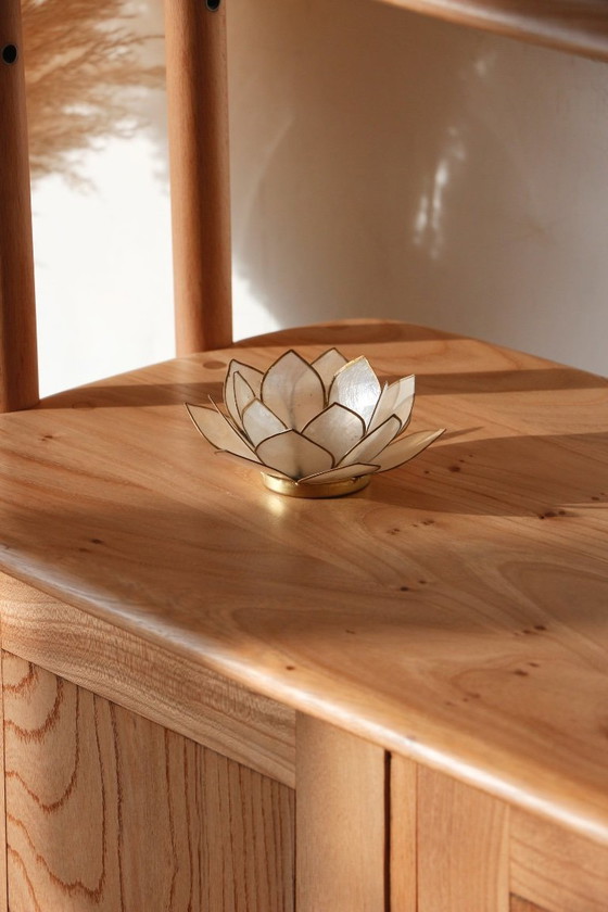 Image 1 of Bibliothèque / Séparateur de pièce Vintage - Modèle Windsor / Girafe - Ercol