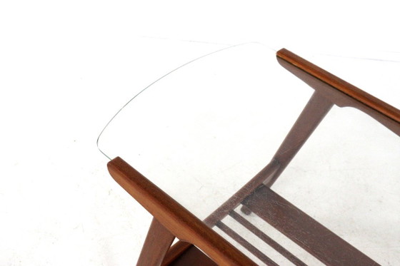 Tavolino da caffè vintage con portariviste in teak e vetro – Tavolini da caffè, Wood, Glass (photo 18 of 18)