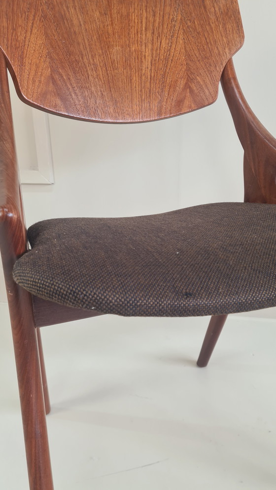 Image 1 of Danish Dining Chairs by Hovmand Olsen for Mogens Kold, 1960s