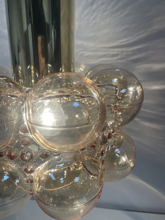 Image 1 of Lampada a bolle esclusiva Limburg Helena Tynell in vetro color oro