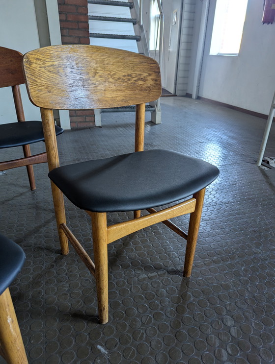 Image 1 of Set 6x vintage Børge Mogensen- Søborg Møbelfabrik