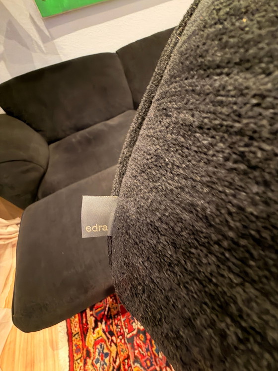 Edra Grand Soffice, Sofas, Textile, Black (photo 2 of 5)