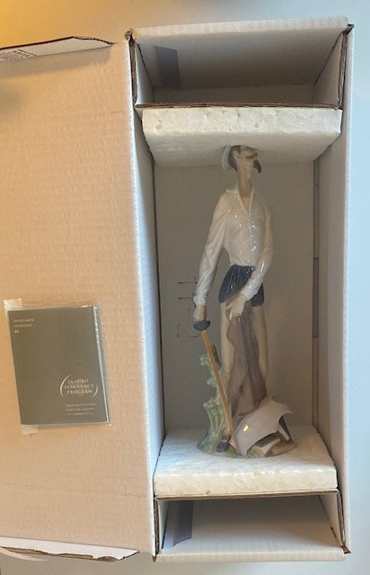 Lladro porcelain figurine - "Upright Don Quixote" 4854 - Collector's item