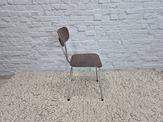 Set di 2 sedie da cucina vintage Brabantia, Formica a scacchi, Paesi Bassi, anni '60 – Sedie da pranzo (photo 9 of 10)