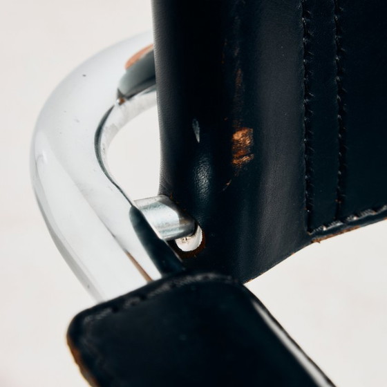 MK12000 Oostenrijkse Blaha fauteuil – Leather, Metal (photo 13 of 19)