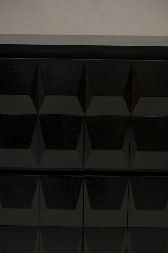 Image 1 of Brutalist Diamond Shape Cabinet