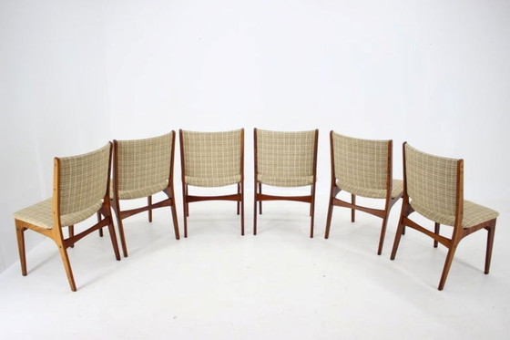 Image 1 of 1960s Johannes Andersen Dining Chairs, set of 6, Denmark