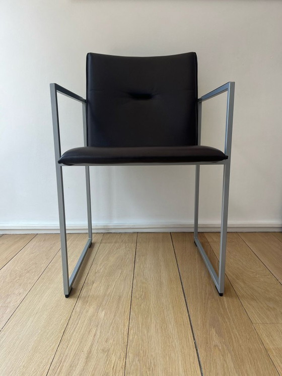 Image 1 of 8 Arco designer chairs + matching dining table (separately or as a set)
