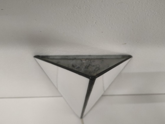 Image 1 of Set di lampade da parete vintage in stile Tiffany/Art Déco (a forma di diamante)