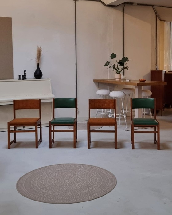 Image 1 of 4x Chaises du milieu du siècle