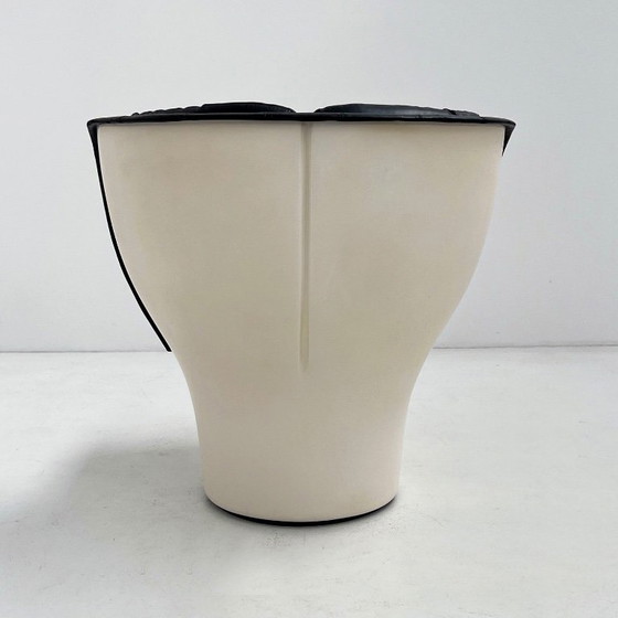 Image 1 of Black & White Elda Lounge Chair by Joe Colombo for Comfort, 1960s