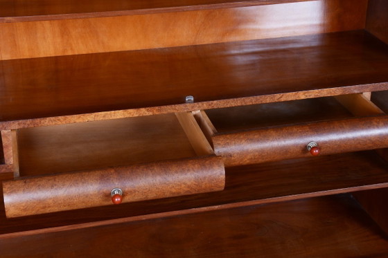 Gerestaureerd art-deco dressoir, van J. Halabala, UP Zavody, mahoniehout, Tsjechië, jaren 1920 – UP Závody (photo 14 of 44)