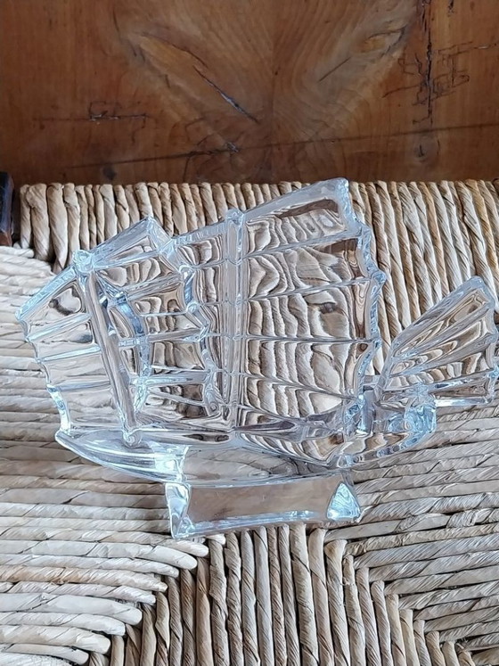 Image 1 of Barca a vela vintage in vetro