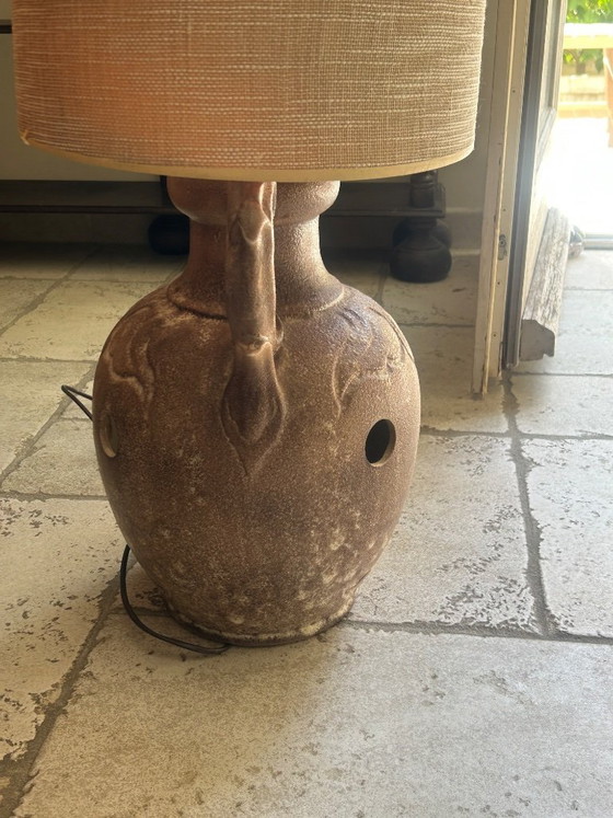 Image 1 of Lampada da terra in ceramica degli anni '70