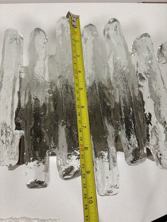 Image 1 of Lampada da parete Schalmei 'Ice Block' di Julius Theodor Kalmar per Kalmar, Austria – 1972