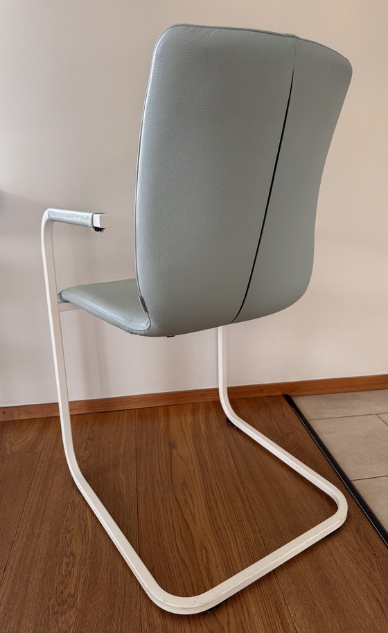 Image 1 of 10 sedie da pranzo in pelle Bert Plantagie